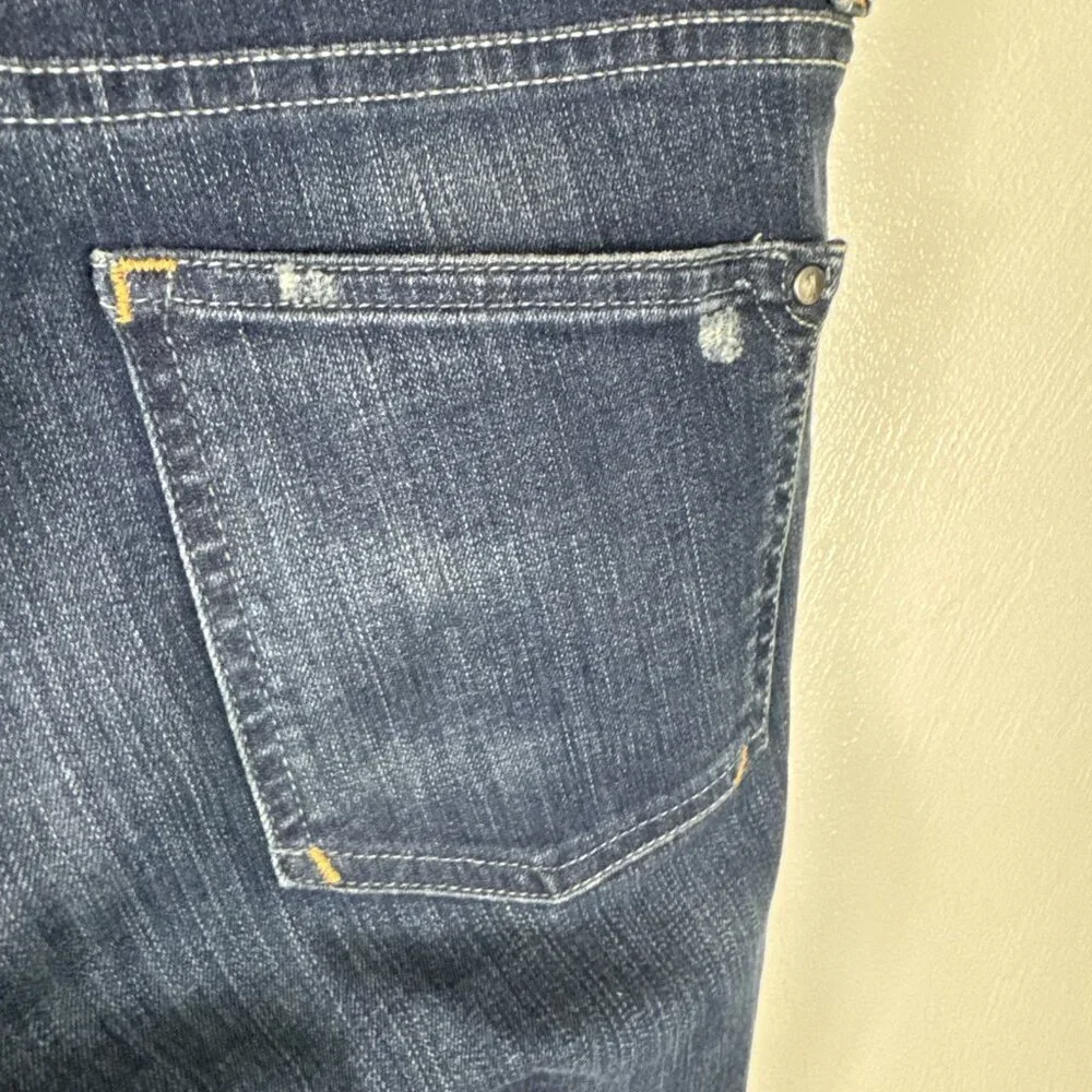 Anthropologie Pilcro and the Letterpress Women's 30 Stet‎ Fit Blue Jeans 33" - Picture 9 of 16